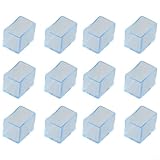 Photo Gallery bulevisiter confezione da 12 piedini rettangolari in pvc trasparente per gambe di sedie, mobili, protezioni per pavimenti, antiscivolo e regolabili, silenziosi, gambe rettangolari (20 x 30 mm) Photo Gallery bulevisiter confezione da 12 piedini rettangolari in pvc trasparente per gambe di sedie, mobili, protezioni per pavimenti, antiscivolo e regolabili, silenziosi, gambe rettangolari (20 x 30 mm)
