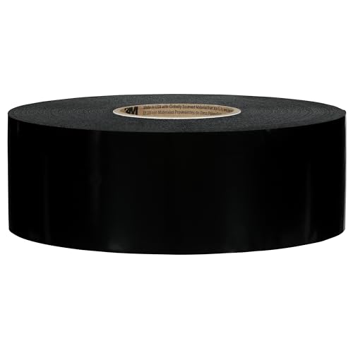 Image of 3M Black Extreme Sealing Tape 4411B+ - 3 in x 36 yd, 1 Roll - High Performance, Waterproof, Durable, Single-Sided Acrylic Adhesive for Metal, Plastic, Seams, Joints, Gaps, Weather-Resistant