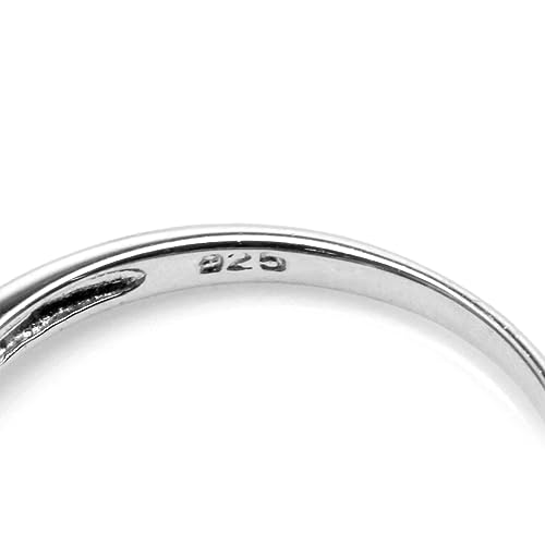 Silvershake Nano Green Emerald Octagon 7X5 Mm 925 Sterling Silver Engagement Ring For May Birthstone Size 5.5 #TOP3