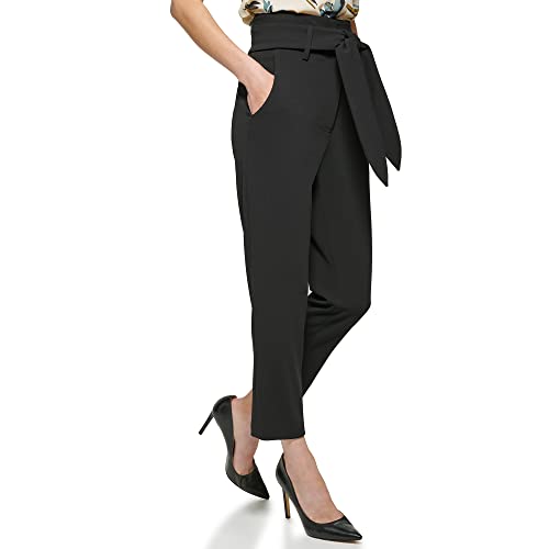 DKNY Womens Paperbag Waist Pant2
