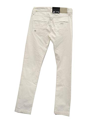 Armani Exchange Men's Moto Rip and Repair Bull Cotton Stretch Denim4