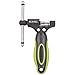 KMC Unisex's Reversible De-Riveter Chain Tool, Black/Green, Universal