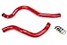 HPS Performance 57-1393-RED Silicone Radiator Hose Kit Coolant