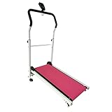 Fkstyle【電源不要でいつでも使える】 自走式 ルームランナー 折りたたみ式 ウォーキングマシン 静音設計 キャスター付き コンパクト収納 省スペース 液晶モニター付き 家庭用 室内 有酸素運動 ダイエット器具 健康器具 [並行輸入品]