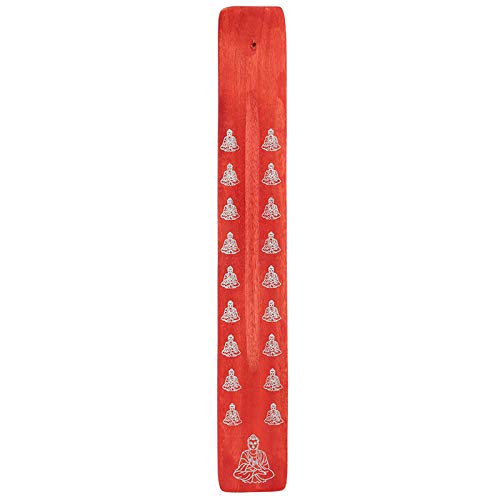 HoitoDeals Wooden Random Colour Decorative Buddha Incense Burner Ash Catcher