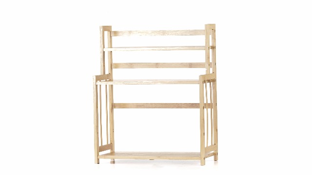 Keukenkasten, Bamboe Aanrecht Opbergkast for Keuken Storagecountertop Opslag LYWY (Color : Light walnut, Size : 60x29x37cm