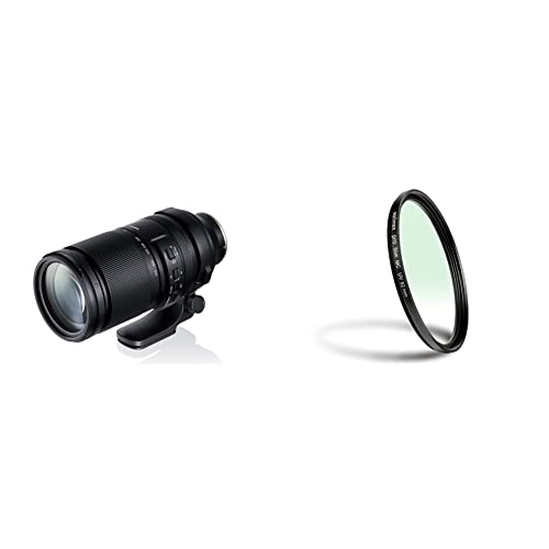 Tamron A057 150-500mm F/5-6.7 Di III VC VXD, Objektiv für Sony E-Mount & Walimex Pro UV-Filter Slim MC 82 mm (inkl. Schutzhülle) Cover