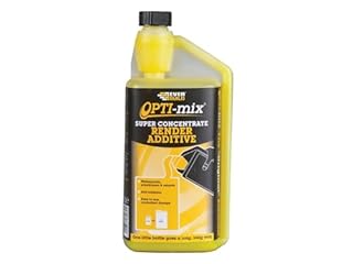 Everbuild Opti-Mix 3 in 1 Render Additive – Waterproofing Agent – Super Concentrated – Easy To Use – Yellow – 1 Litre
