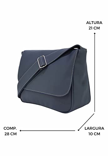 Pasta Lenna's Mini Carteiro A004 Azul