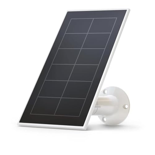 Arlo Essential Solar Charger for Arlo Essential Camera and Essential XL Charging Solar Panel White VMA3600 (Renewed)