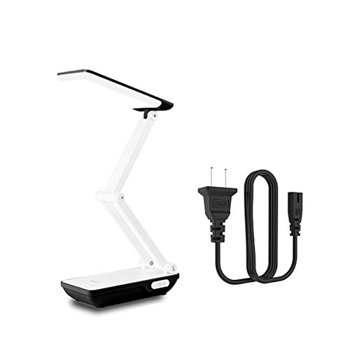 Lampe de table pliable contre la fatigue oculaire avec 3 modes LED rechargeables pour étudiants
