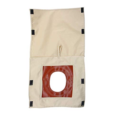 PlayDo Heavy Duty Fire Resistant Round Stove Jack Hole Pipe Vent for 4 Season Canvas Tent - Image 4