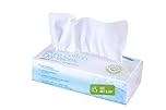 Ivyone Pure Cotton Dry Wipes, 100 Wipes, Biodegradable, Chemical-Free and Plastic-Free Wipes, Perfect for Newborn Sensitive Skin