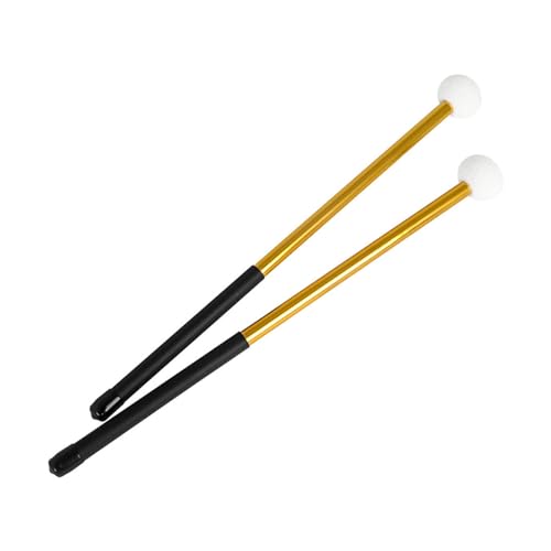 Baquetas de aleación de aluminio con punta de fieltro miniatura 4