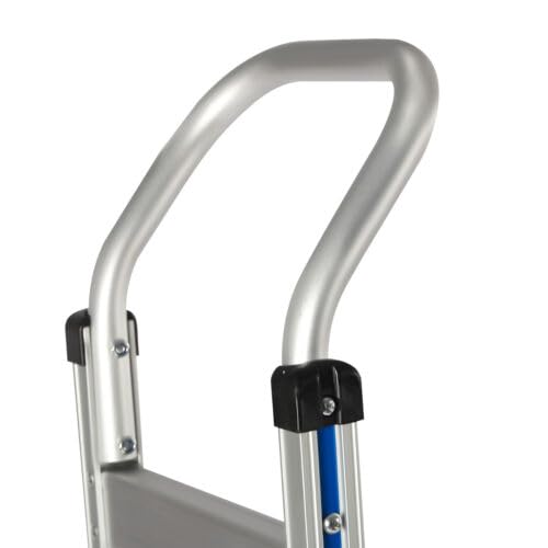 Carretilla manual pesada de 500 lbs con marco de aluminio miniatura 4