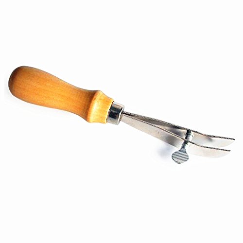 Adjustable Leather Edger Creaser Skiving Tool Professional Wood Handle Leather Craft Working Tools #TOP2