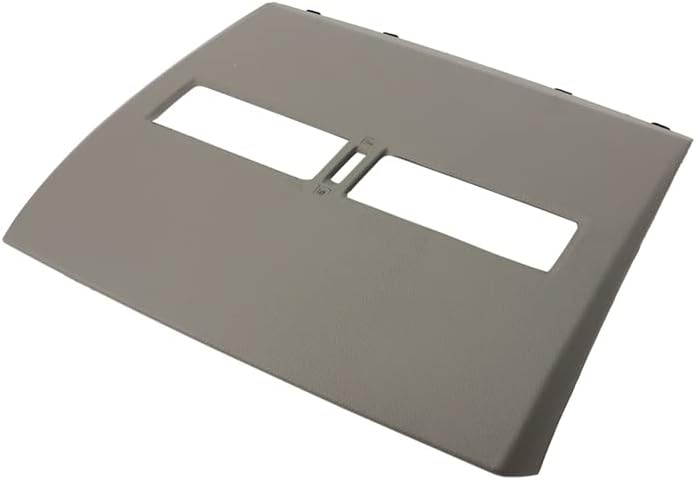 Car Finisher-Instrument Panel Cover for Nissan Tiida 2005-2011 Front Dashboard Middle Air Conditioner Outlet Vents Cover Shell (Beige)
