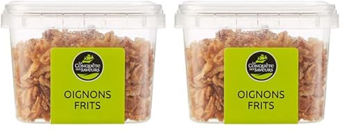 La Conquête des Saveurs Oignons Frits 50 g (Lot de 2)
