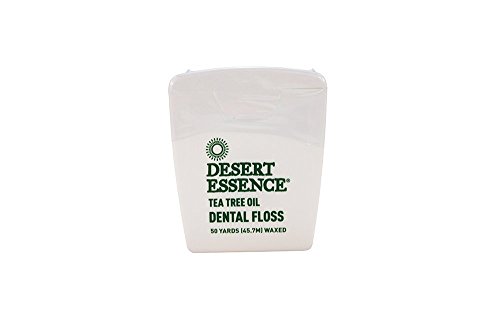 Desert Essence: Tea Tree Oil Dental Floss, 50 yards (12 pack)