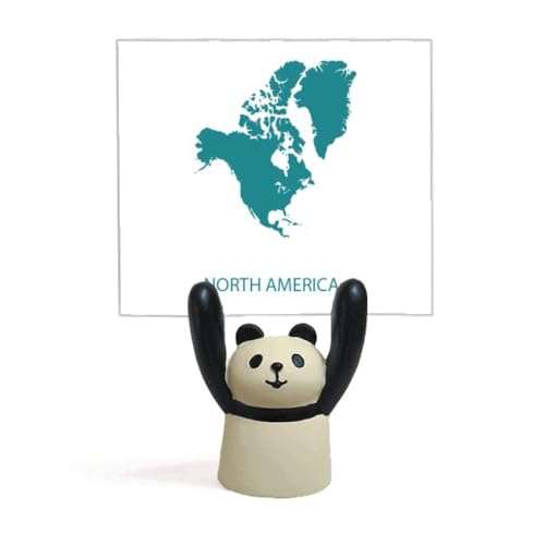Support de carte panda pour ne plus perdre vos mémos importants sur le bureau