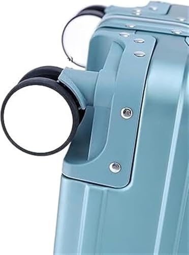 Durable Aluminum-Magnesium Alloy Wheeled Suitcases - Lightweight Checked and Carry-On Luggage(F,24inch)3