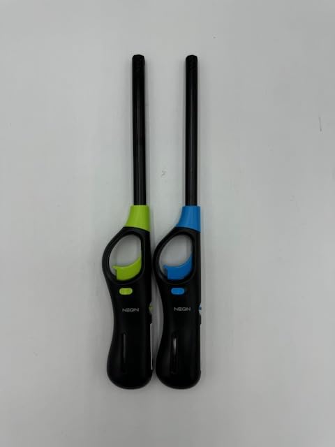 Generic Neon Utility BBQ Stick Lighters 2 Variety