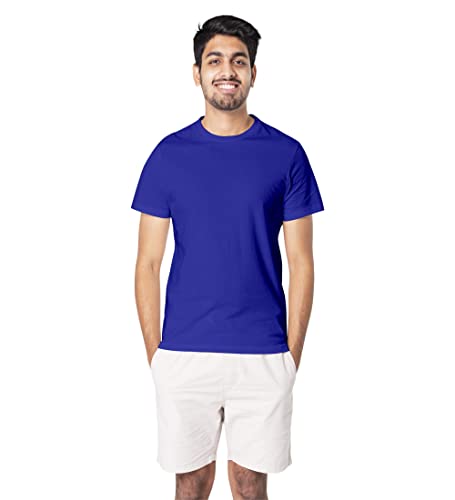 Image of Hangout Hub Tshirt for Mens | Regular Fit | Super Combed Cotton Men T-Shirt | Solid Plain Tees | Round Neck T Shirt | Half Sleeves | Pack of 3
