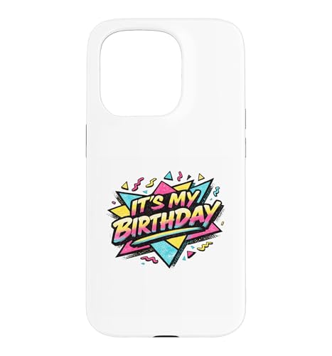 It's My Birthday ���g�� �O���[�r�[ 80�N�� 90�N�� ���B���e�[�W �p�[�e�B�[ �X�}�z�P�[�X iPhone 15 Pro �p
