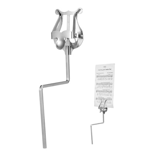 FUNOMOCYA Saxophone Accessories Music Score Rack Portable Stand Marching Music Stand Iron