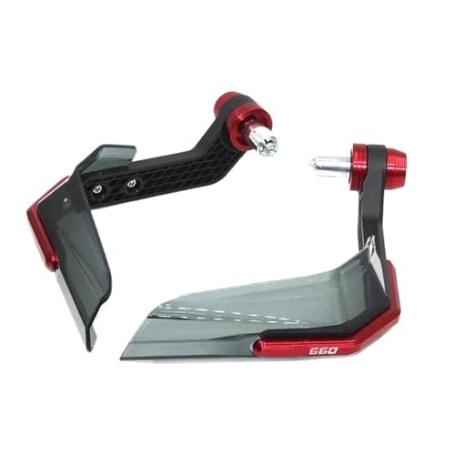 Für Aprilia Für RS 660 RS660 2021 2020 Für Tuono 660 Motorrad Handschutz Handprotektoren Lenker Wachen CFCKHPTHAZ(Red)