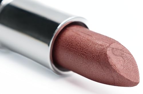 Image of Pure Ziva Spicy Rum Nude Burgundy Shimmer Creamy Pearl Lipstick Color Moisturizing Paraben Free, No Animal Testing & Cruelty Free Lip Makeup Color