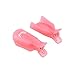 KINGMAS 10 Pcs Gel Nail Polish Remover Clips, Plastic Acrylic Nail Art Remover Soak Off Wrap Cleaner Cap Clip