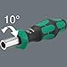 WERA - 05051492001-838 RA S Bitholding Screwdriver with Ratchet functionality, 1/4