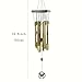 Wind Chimes for Outside, Garden Wind Chimes with 6 Aluminum Alloy Tubes and Hook, Perfect for Patio, Backyard, Garden, and Outdoor Decor