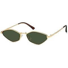 Gold Frame/Green Lens