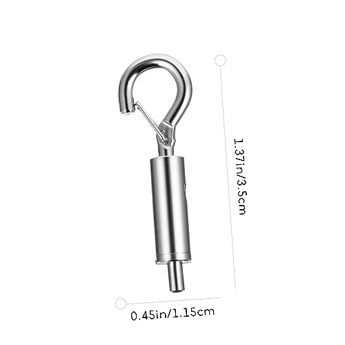3 sets de tensor para cable con gancho y ojo, kit de 6 piezas de acero inoxidable para uso marino miniatura 7