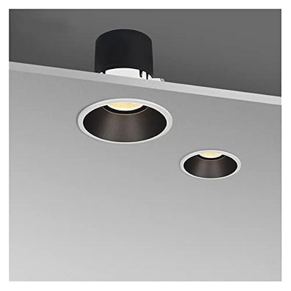 AUI Aplique Moderno, Lámpara de Pared, LED Spot Spot Light Frontera Estrecha Frontera Downlight Sala de Estar Spotlight 7. 5 cm Agujero Downlight Minimalista Luz