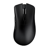 Mouse ATTACK SHARK R1 59g SUPERLIGHT, sensor para jogos PixArt PAW3311, mouse para jogos sem fio/com fio BT/2.4G, 6 DPIs ajustáveis até 18.000, bateria de 65 horas