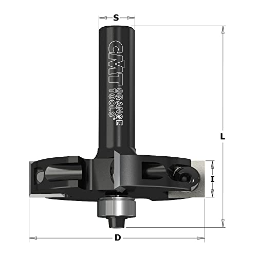 Fraise feuillure CMT 660.570.11 Z4 pour éliminer les vibrations et le ponçage - 5