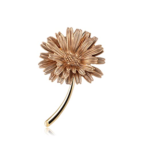 Broche tournesol originale en alliage, le cadeau idéal pour célébrer un anniversaire