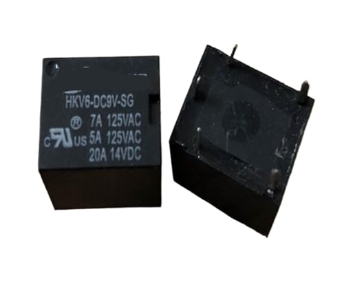 Relé de 5 pines HKV6-DC12V-SG 20A alta capacidad