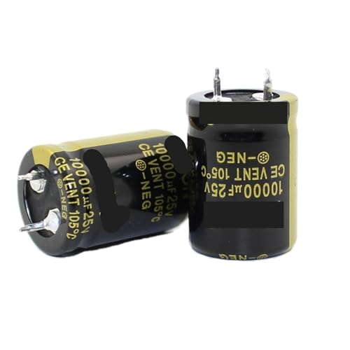 Condensateur électrolytique audio 25V 10000uf haute fidélité pour amplificateur hifi