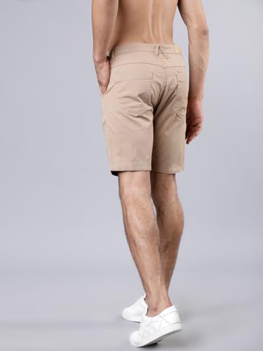 Image of Highlander Cotton Shorts for Men| Regular Fit |Chino Shorts |Shorts for Men Stylish | Mens Shorts