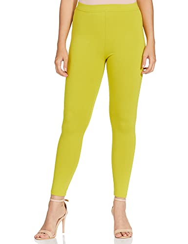 Image of Max Women's Regular Fit Lime Leggings XL