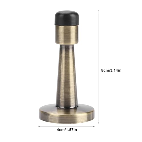 Zinc Alloy,Door Holder,Rubber Anti Collision Door Stopper Holder for Home Hotel Office Accessory Door Holder Zinc Alloy,Rubber Anti Collision Doodoor - Image 2