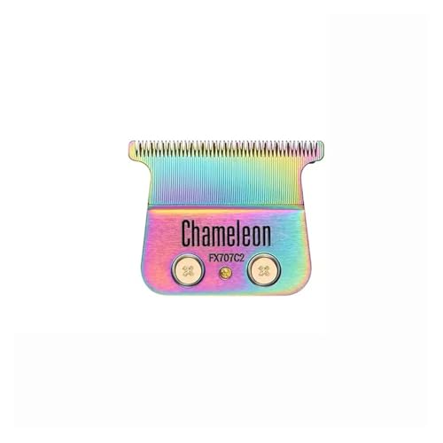 FX707Z FX707B FX707C DLC Lama Di Ricambio Professionale For Tagliacapelli Tagliacapelli Da Barbiere, Compatibile For Negozio, Testina In Titanio FX707(FX707C)