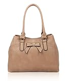 HIGH QUALITY DURABLE Soft Faux Leather with front elegant cut detailed handbag shoulder bag LIGHTWEIGHT AND EASY TO CARRY WITH This bag is comfortable to use with it's soft top handle and accessible pocket inside the compartment. Perfect for any wome...