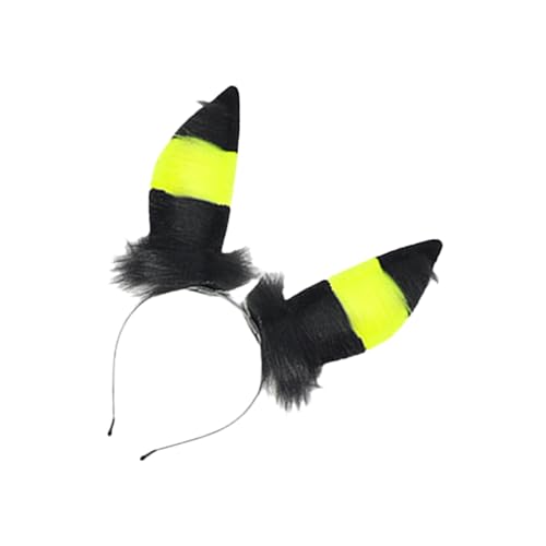 Serre-tête oreilles de chat fausse fourrure confortable qui ne glisse pas