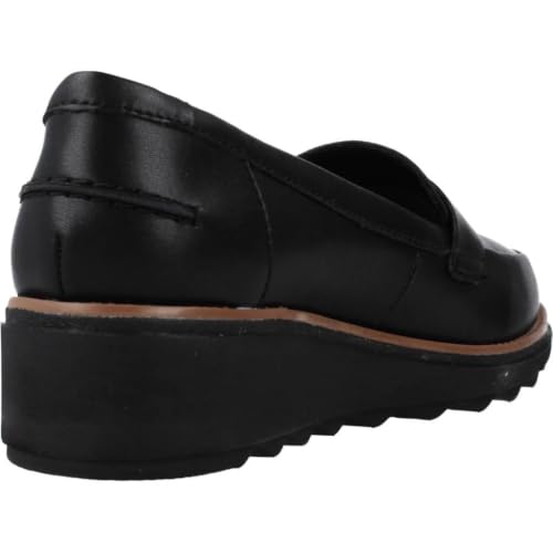 Clarks Ambyr Joy Womens Black Leather, 7.5 – Ansicht 4