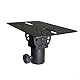 SPORTARC Metallhalterung Stativ Pole DJ/PA Lautsprecher Ständer Adapter Top Cap, Schwarz, 175x110mm, 523 Gramm, 35 mm, Stativ Zubehör